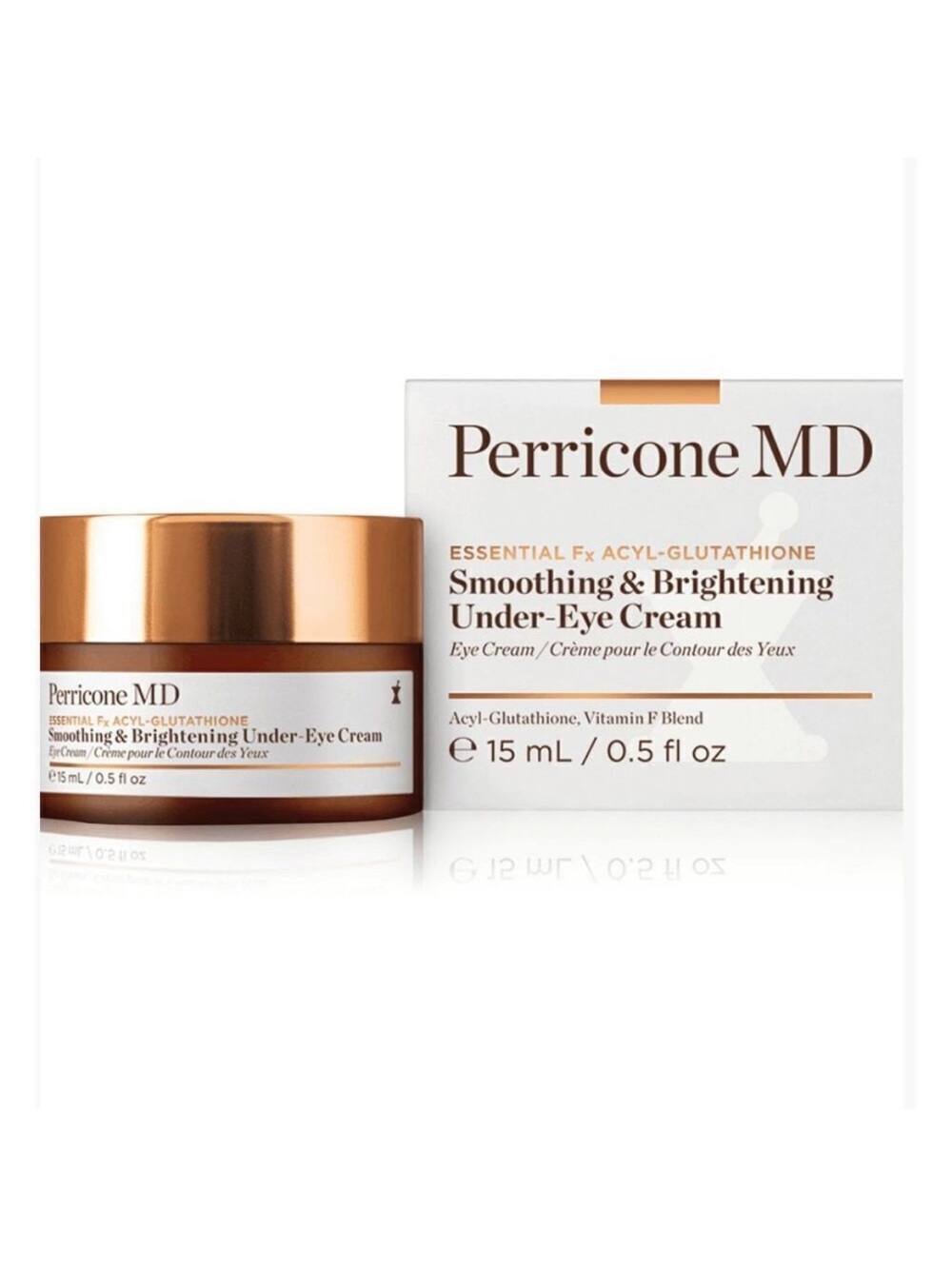 NIB Perricone MD Essential Fx Acyl-Glutathione Smoothing & Brightening Eye Cream